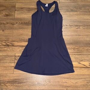 90 Degree By Reflex Dark Blue Racerback Top